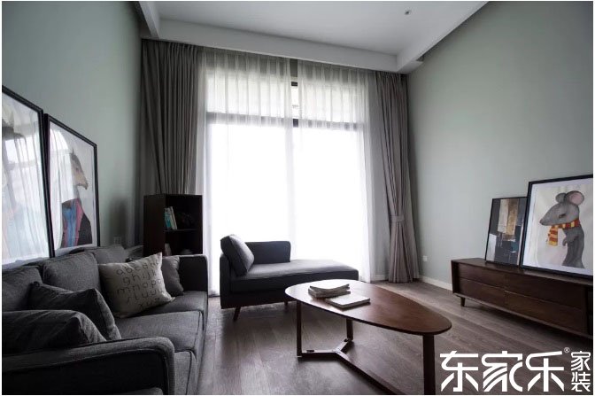 現(xiàn)代與北歐混搭裝修效果圖，簡單搭配又不失個(gè)性